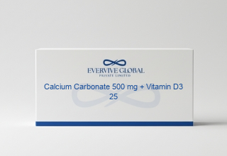 Calcium Carbonate 500 mg + Vitamin D3 250 IU + Elemental Magnesium 100mg + Zinc Sulphate 4 mg Tablets