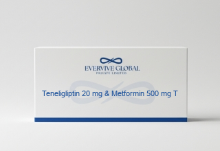 Teneligliptin 20 mg & Metformin 500 mg Tablets