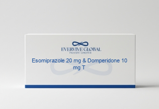 Esomiprazole 20 mg & Domperidone 10 mg Tablets
